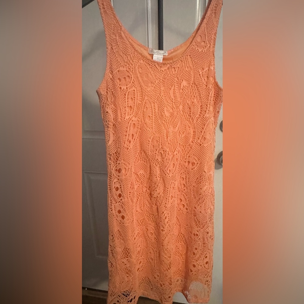 Universal Coral Lace Dress